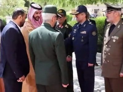سرلشکر باقری از وزیر دفاع عربستان سعودی استقبال کرد