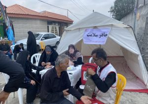 همت بلند هلال احمر فریدونکنار: گزارشی از خدمت‌رسانی بی‌وقفه