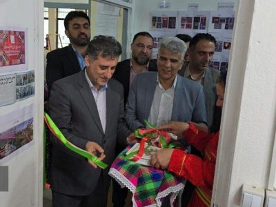 افتتاح کارگاه زنده بافی چادر شب در یکی از روستا‌های چابکسر