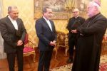 وزیر امورخارجه ایران با نخست وزیر و وزیر خارجه واتیکان دیدار کرد