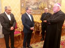 وزیر امورخارجه ایران با نخست وزیر و وزیر خارجه واتیکان دیدار کرد
