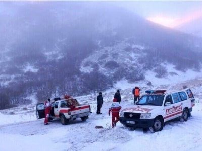 ارتفاع برف در جاده‌های کوهستانی مازندران به بیش از یک متر رسید