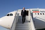 رئیس مجلس وارد فرودگاه مهرآباد تهران شد