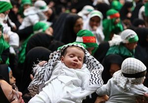 برگزاری آیین شیر خوارگان حسینی در دیار علویان مازندران