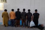 ۶ تبعه خارجی فاقد مدارک هویتی در آستارا دستگیر شدند