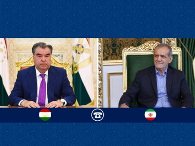 تأکید رؤسای جمهور ایران و تاجیکستان بر تحکیم مناسبات راهبردی و اجرای توافقات