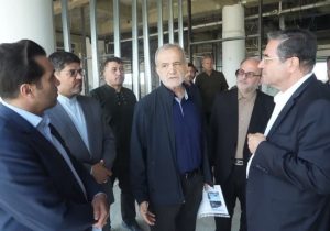 رئیسجمهور از روند احداث بیمارستان ۴۵۰ تختخوابی شهید بهشتی ارومیه بازدید کرد