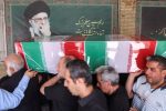 پیکر یکی دیگر از شهدای گیلانی در رشت تشییع شد