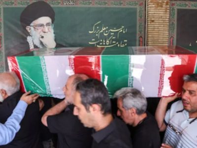 پیکر یکی دیگر از شهدای گیلانی در رشت تشییع شد