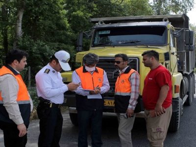کشف ۸۱۵ تخلف اضافه تناژ در جاده‌های مازندران