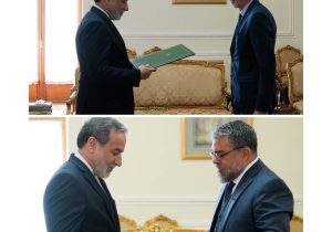 سفرای فرانسه و برزیل رونوشت استوارنامه خود را تقدیم عراقچی کردند