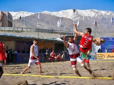 آغاز رقابت‌های هندبال ساحلی لیگ برتر کشور در گیلان