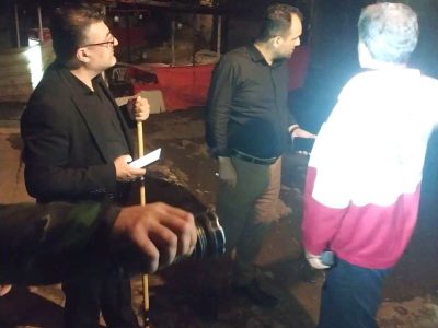 نجات نوجوان پره‌سری در تاریکی ارتفاعات فومن