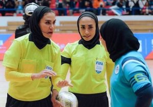 قضاوت دو داور ایرانی در جام جهانی فوتسال بانوان