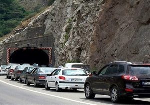 ترافیک ۵ کیلومتری در کندوان و هراز