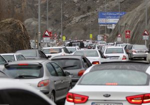 ترافیک سنگین در محورهای شمالی کشور