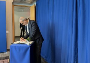 پزشکیان در دفتر یادبود سازمان ملل چه نوشت