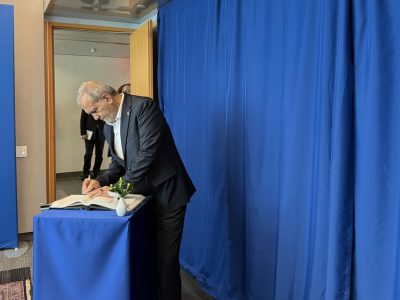 پزشکیان در دفتر یادبود سازمان ملل چه نوشت