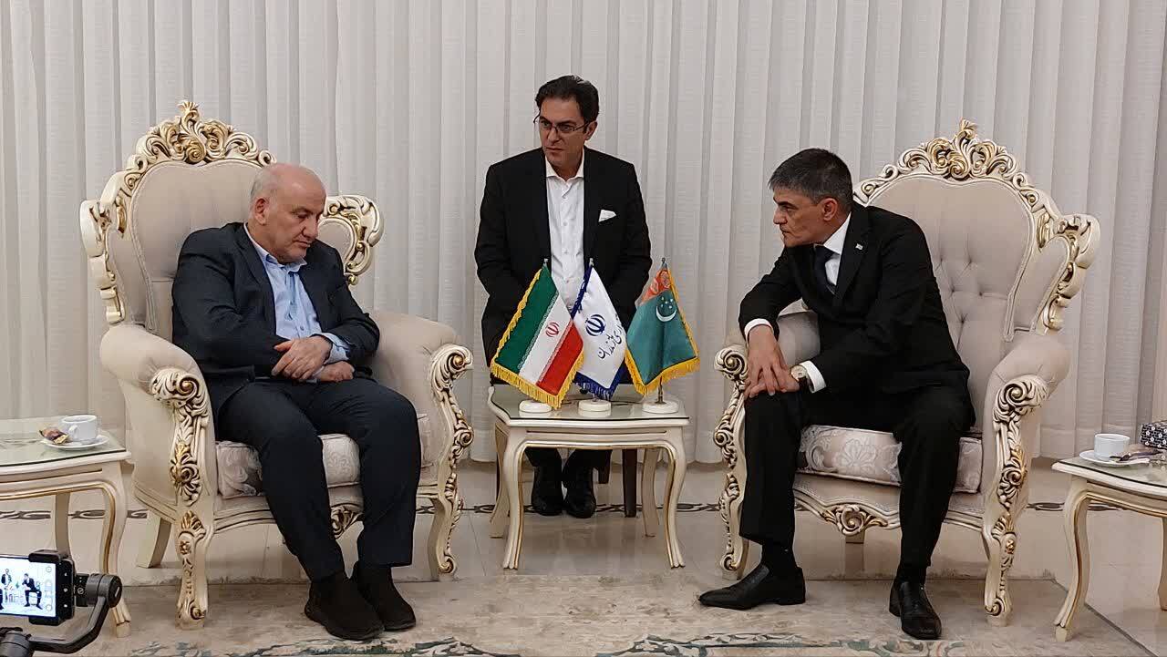 همکاری ایران و ترکمنستان برای توسعه حمل‌ونقل ریلی