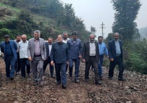 بازگشایی جاده روستای کوهستانی روعاچول حویق تالش