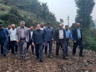 بازگشایی جاده‌ روستای کوهستانی روعاچول حویق تالش