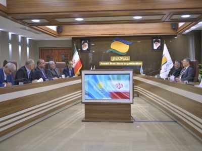 تأکید سفیر قزاقستان بر نقش راهبردی منطقه آزاد انزلی در کریدور شمال – جنوب