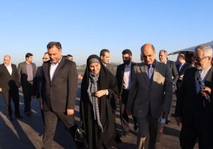 بازدید وزیر راه و شهرسازی از کارگاه شهید رجایی راه آهن رشت – آستارا