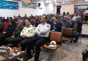 آیین تجلیل از رزمندگان و یادگاران دفاع مقدس خمام