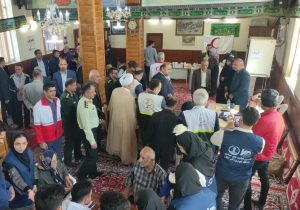 معاینه رایگان روستاییان املش