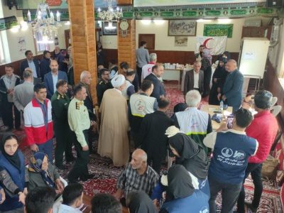 معاینه رایگان روستاییان املش