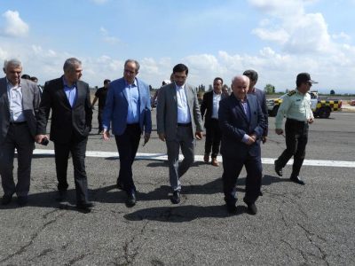 امیرانی: با تملک اراضی و اصلاح باند، فرودگاه ساری میزبان نسل جدید هواپیماها خواهد بود