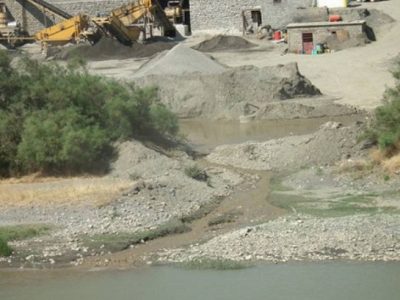 پلمب دو واحد سنگ شکن بهدلیل آلودگی رودخانه هراز