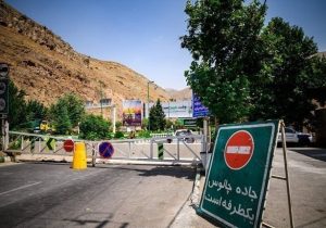 تداوم محدودیتهای ترافیکی در جادههای شمال