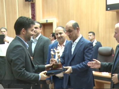 تجلیل از واحدهای تولیدی و نهادهای ارزیابی برگزیده در گیلان