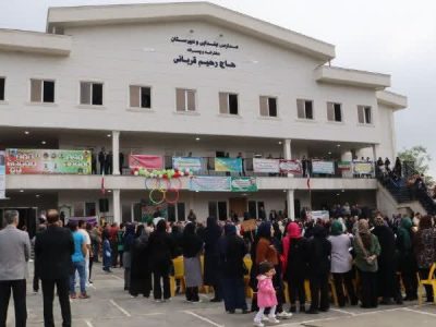 بهره برداری از مجتمع آموزشی و پرورشی ۲۰ کلاسه با اعتبار بیش از ۶۵ میلیارد تومان در چالوس
