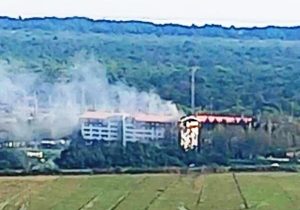 مهار آتشسوزی هتل بین المللی اسپیناس آستارا / ۳ نفر مصدوم شدند