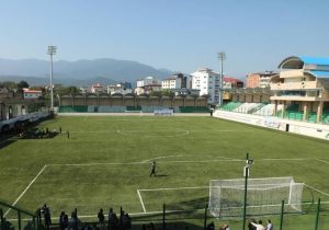 ورزشگاه شهدای نوشهر در مسیر احیا؛ الحاق زمین و شروع عملیات فنی