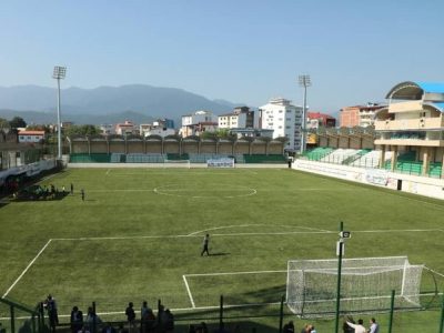 ورزشگاه شهدای نوشهر در مسیر احیا؛ الحاق زمین و شروع عملیات فنی