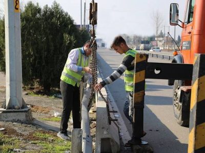 جایگزینی ۹ کیلومتر نیوجرسی به جای گاردریل در جادههای مازندران