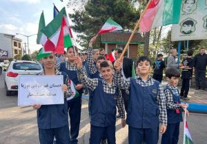 خروش دهه نودیهای گیلان در ۱۳ آبان