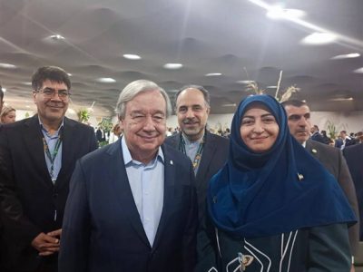 دیدار رئیس سازمان حفاظت محیط زیست با دبیر کل سازمان ملل