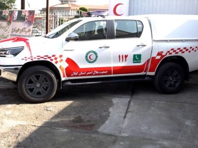 تداوم توسعه ناوگان امدادی و عملیاتی جمعیت هلال احمر گیلان