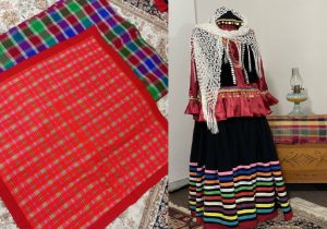 چادرشب و لباس قاسم‌آبادی لنگرود در ویترین‌های پاریس