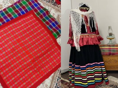 چادرشب و لباس قاسم‌آبادی لنگرود در ویترین‌های پاریس