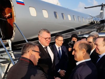 استاندار آستراخان وارد گیلان شد