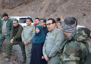 حضور رئیس سازمان محیط‌زیست کشور در ستاد بحران آتش‌سوزی جنگل الیت چالوس