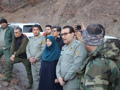 حضور رئیس سازمان محیط‌زیست کشور در ستاد بحران آتش‌سوزی جنگل الیت چالوس