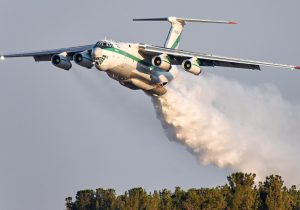 پرواز ایلیوشینها تا خاموشی کامل آتش جنگل الیت ادامه دارد