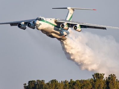 پرواز ایلیوشینها تا خاموشی کامل آتش جنگل الیت ادامه دارد