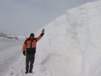 محور پونل – خلخال به دلیل کولاک شدید مسدود شد